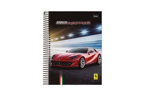 Caderno Univ 15mat Foroni FERRARI FXX K EVO Caderno Universitário 15 Matérias Foroni Modelo: FERRARI FXX K EVO Contém 300 Folhas Capa Dura e Espiral M