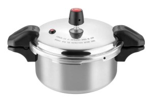 Panela de Pressão 3 litros Travamento Externo Polida Com Alça - Eirilar