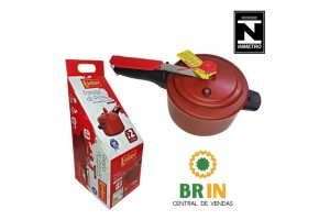 Panela de Pressão Bordô 2 Litros Eirilar